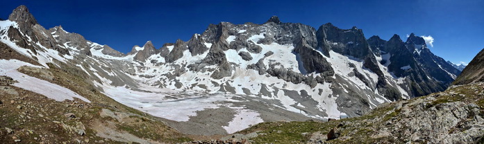 Massif des crins - Glacier de la Selle