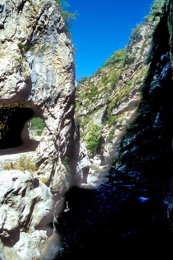 Haute Provence - Valle du Bs - Clue aval de Barles ou Clue du Prour