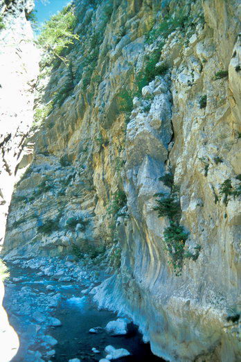 Haute Provence - Valle du Bs - Clue amont de Barles ou Clue de Saint-Clment