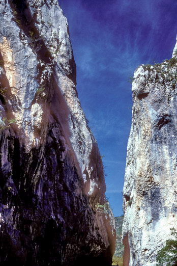 Haute Provence - Valle du Bs - Clue amont de Barles ou Clue de Saint-Clment