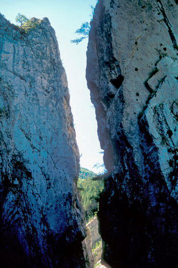 Haute Provence - Valle du Bs - Clue amont de Barles ou Clue de Saint-Clment