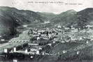 Haute Provence - Digne - Vue générale de la vallée de la Bléone vers l'amont