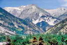 Haute Provence - Haute Blone - La Blone en amont de Blgiers - Vers les Combes - Tte de l'Estrop (2961 m)