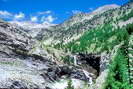 Haute Provence - Haute Blone - Haute valle - Cascade de la Piche - Les Trois-vchs  (2819 m)