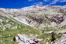 Haute Provence - Haute Blone - Haute valle - Le cirque (vers 2000 m), le Refuge (2050 m) et la Tte de l'Estrop (2961 m)