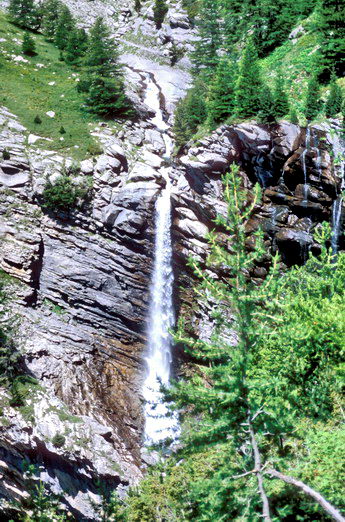 Haute Provence - Haute Blone - Haute valle - Cascade de la Piche