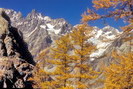 La Vallouise - Vallon de Saint-Pierre et Pointe de la Grande Sagne (3660 m) vus de la Tête de la Draye