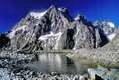 La Vallouise - Faces nord du Pelvoux (3943 m) à l'Ailefroide (3954 m)