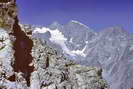 L'Eychauda, Col des Grangettes (2684 m) - Montagne des Agneaux (3664 m), Glacier du Monêtier, branche nord