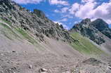 L'Eychauda, Crête et Col des Grangettes (2684 m) - Roc de la Montagnolle (2828 m) et Rocher de l'Yret (2830m)