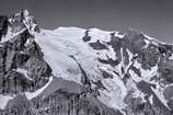L'Eychauda - Glacier de Séguret Foran vu du Rocher de l'Yret