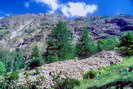 La Vallouise - Vallée de l'Onde - Entre les Aygues (1624 m) - Digue de protection