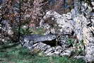 Parapin - Prospection archéologique, petite cabane contre rocher