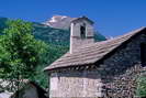 Le Grand Parcher - Chapelle Saint André longée par le chemin du Couarp