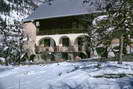 Pelvoux - Le Poët - Maison traditionnelle avec balcon à arcades