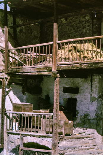 Pelvoux - Le Po�t, maison traditionnelle