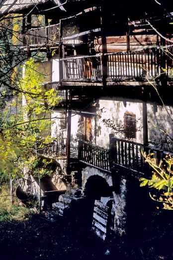 Pelvoux - Le Po�t, maison traditionnelle
