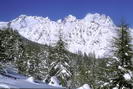 Le Pelvoux vu des pistes de Puy-saint-Vincent