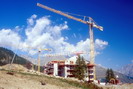 Puy-Saint-Vincent - Piste de Clos d'Aval - Les nouvelles r�sidences � 1800 m