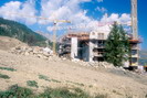 Puy-Saint-Vincent - Piste de Clos d'Aval - Les nouvelles r�sidences � 1800 m