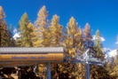 Puy-Saint-Vincent - Nouveau t�l�si�ge des Pr�s, d�brayable, 6 places - Gare d'arriv�e � 1800 m