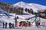 Pelvoux-Vallouise - Préeon (1815 m) - Départ des téléskis de l'Alp et de la Crête