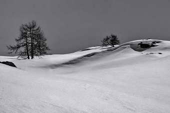Ski de fond en Vallouise - Piste des Têtes