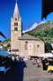 Vallouise - Place de l'Église en 2006 - Marché de septembre