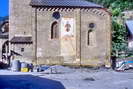 Vallouise - Place de l'Église - Les travaux durant l'automne 2005