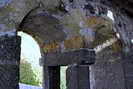 Vallouise - Clocher de l'Église - Fenêtres  à plein cintre géminées