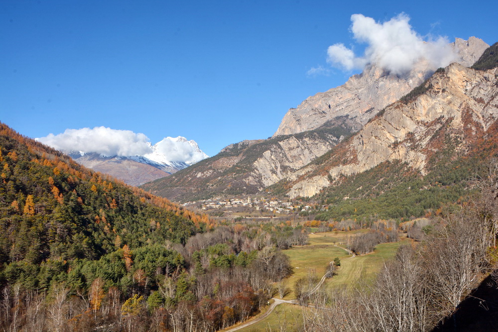 La Vallouise depuis la Bâtie des Vigneaux