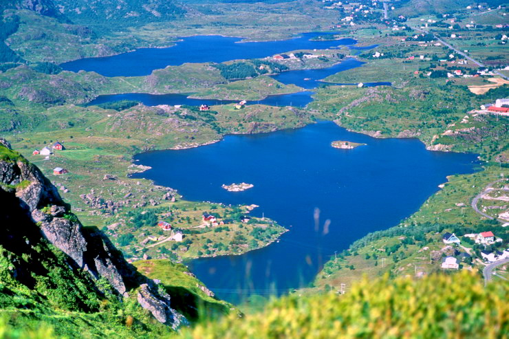 Ballstad - Sjvatnet et Storvatnet