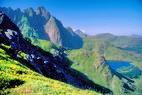 Ballstad - Skottinden (671 m) et Lågvatnet