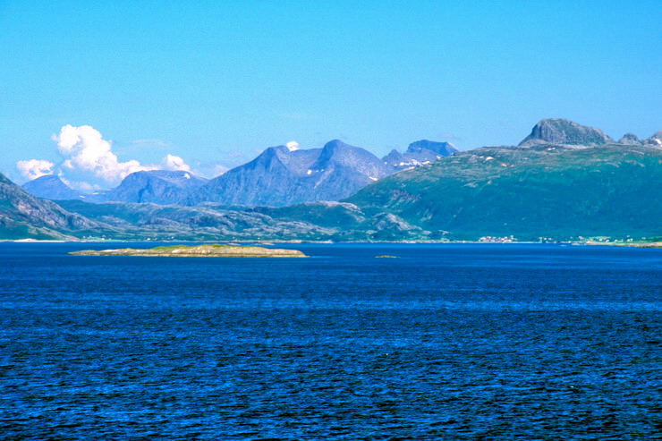 Bod - Dans le Landegodefjorden - Mistfjorden