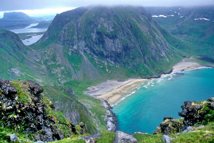 Fredvang - Kvalvika - Baie des baleines