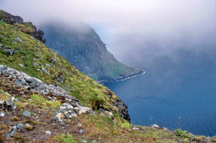 Fredvang - Cte ouest de Moskenesy vers Kvalvika