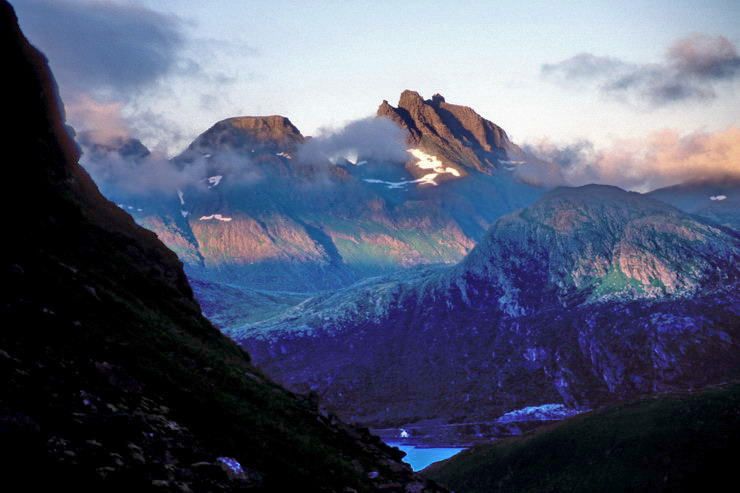 Fredvang - Stjerntinden (934 m) - Photo prise  23h