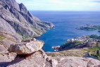 Nusfjord - Relief glaciaire caractristique