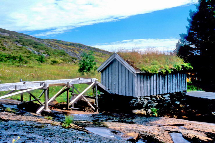 Nusfjord - Nesland - Vieux moulin