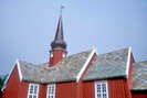 Flakstad - glise du XVIIIe sicle