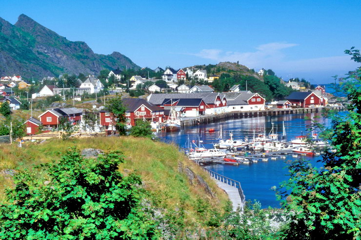 Sørvågen - Le port