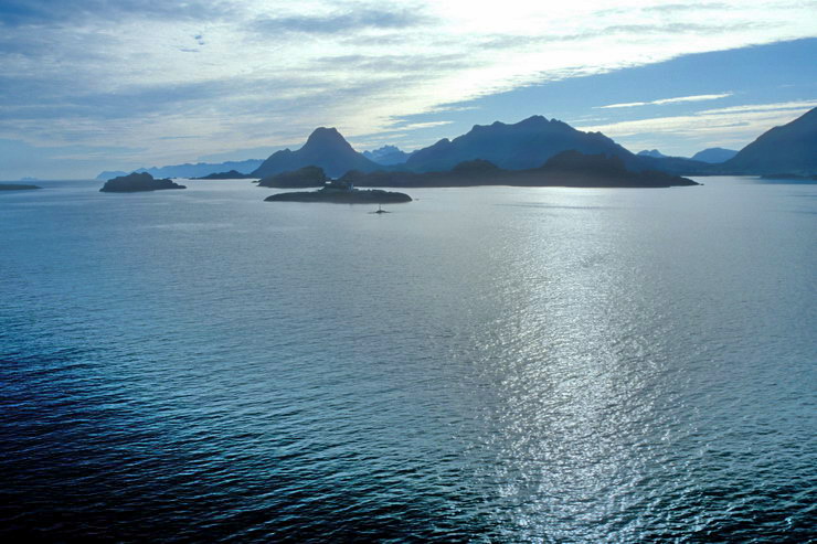 Stamsund - En vue des Lofoten