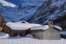 Bessans - La Goulaz (1755 m) - Chapelle Sainte-Anne (XVIIe sicle)