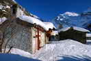 Bessans - La Goulaz (1755 m) - Chapelle Sainte-Anne (XVIIe siècle)