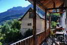 Entraunes - Estenc - Ferme des Louiqs - Balcon de l'auberge