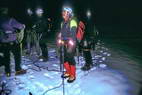 Mont-Blanc - Dpart  2h du refuge de Tte Rousse (3170 m)
