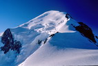 Mont-Blanc - Le Mont Blanc (4808 m) vu du Dme du Goter (4304 m)