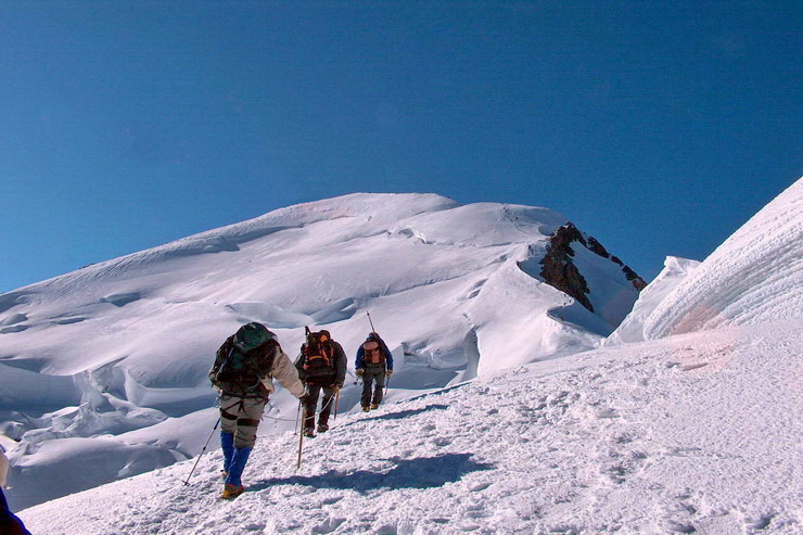 Mont-Blanc - L'arte des Bosses (4547 m)