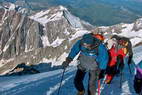 Mont-Blanc - Mont�e au Mont Blanc par l'ar�te des Bosses