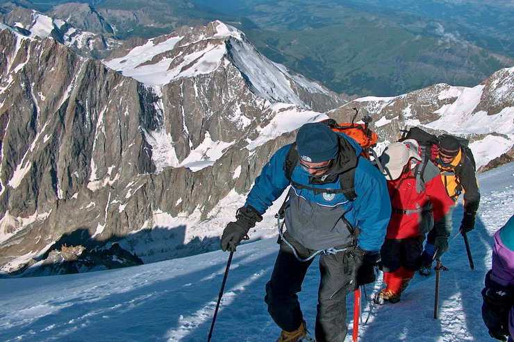 Mont-Blanc - L'arte des Bosses (4547 m)